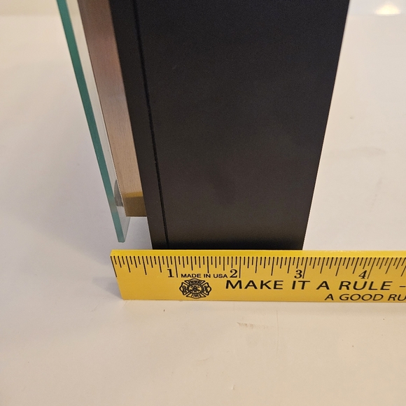 BULOVA Mantle Clock, analog wood espresso brown satin finish - Picture 6 of 17